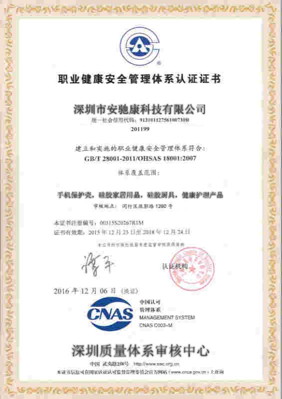 OHSAS18001