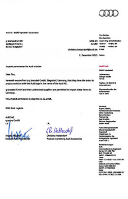 AUDI Authorization