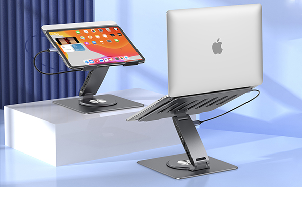 antscare tablet stand USB C dock station