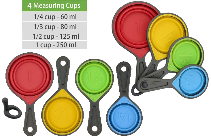 Collapsible Measuring Cups