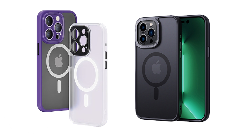 matte translucent slim iphone case