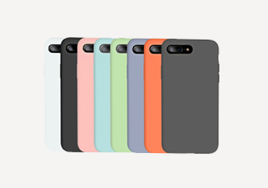 liquid silicone case for iphone 7/8/7p/8p